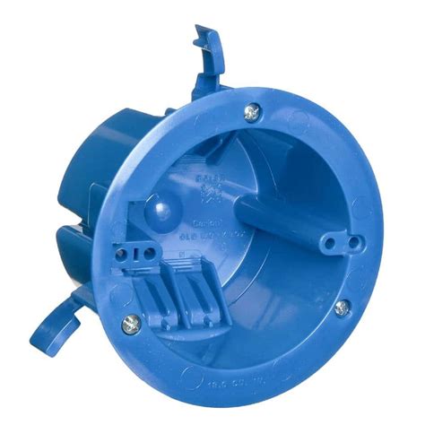 blue round electrical box|commercial electric outdoor electrical box.